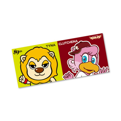 仙台89ERS×楽天イーグルス コラボタオル 2025-26(ティナ×クラッチーナ)